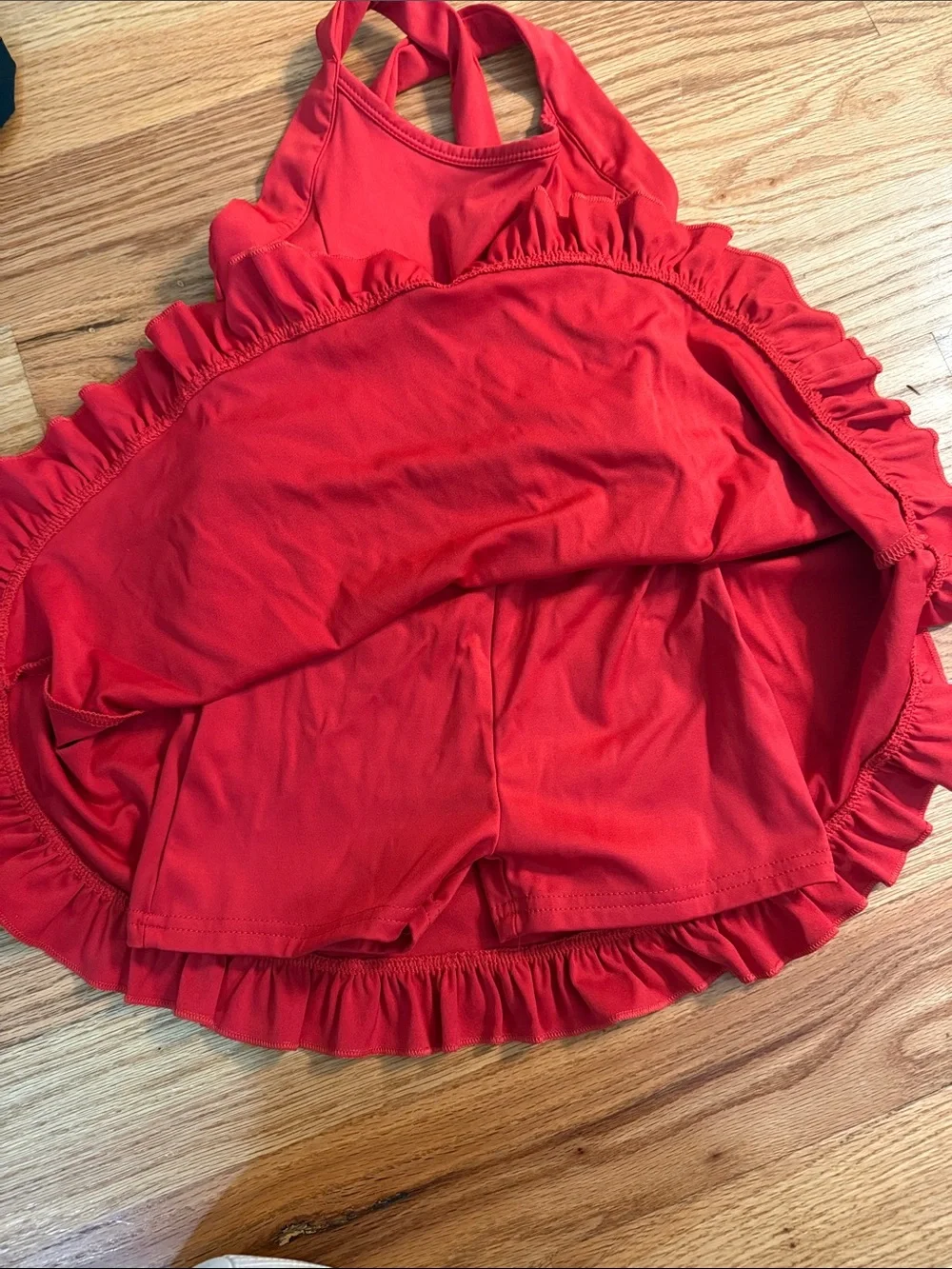Girls' Athletic Skater Dress - Pink, Red, Black (3-Pack)
